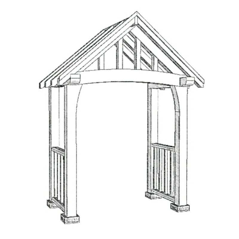 Oak Porches Archive - Wyre Oak